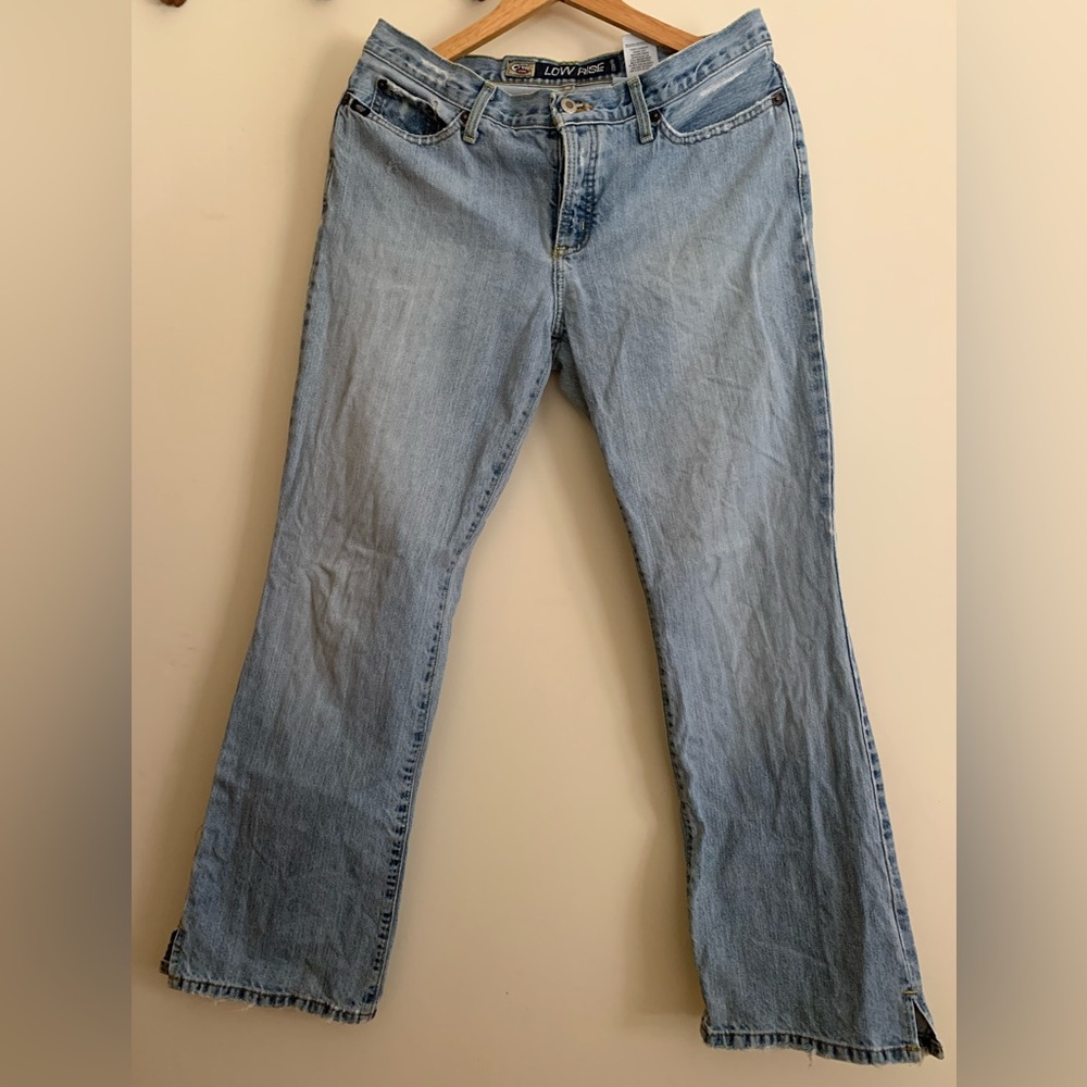 Cruel Girl Vintage Low-Rise Distressed Bootcut Jeans Size 11